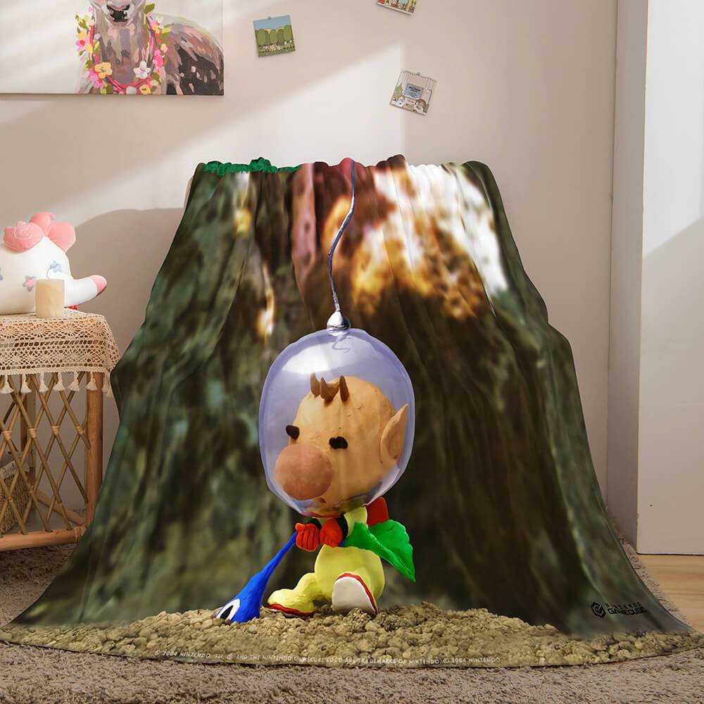 Pikmin Flannel Fleece Blanket (Online Order Only)