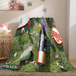 Pikmin Flannel Fleece Blanket (Online Order Only)