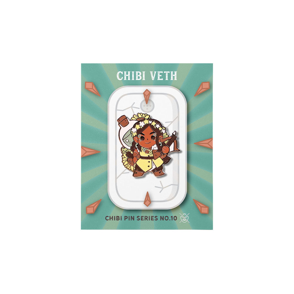 Critical Role: Chibi Pin No. 10 - Veth (ONLINE ORDER ONLY)