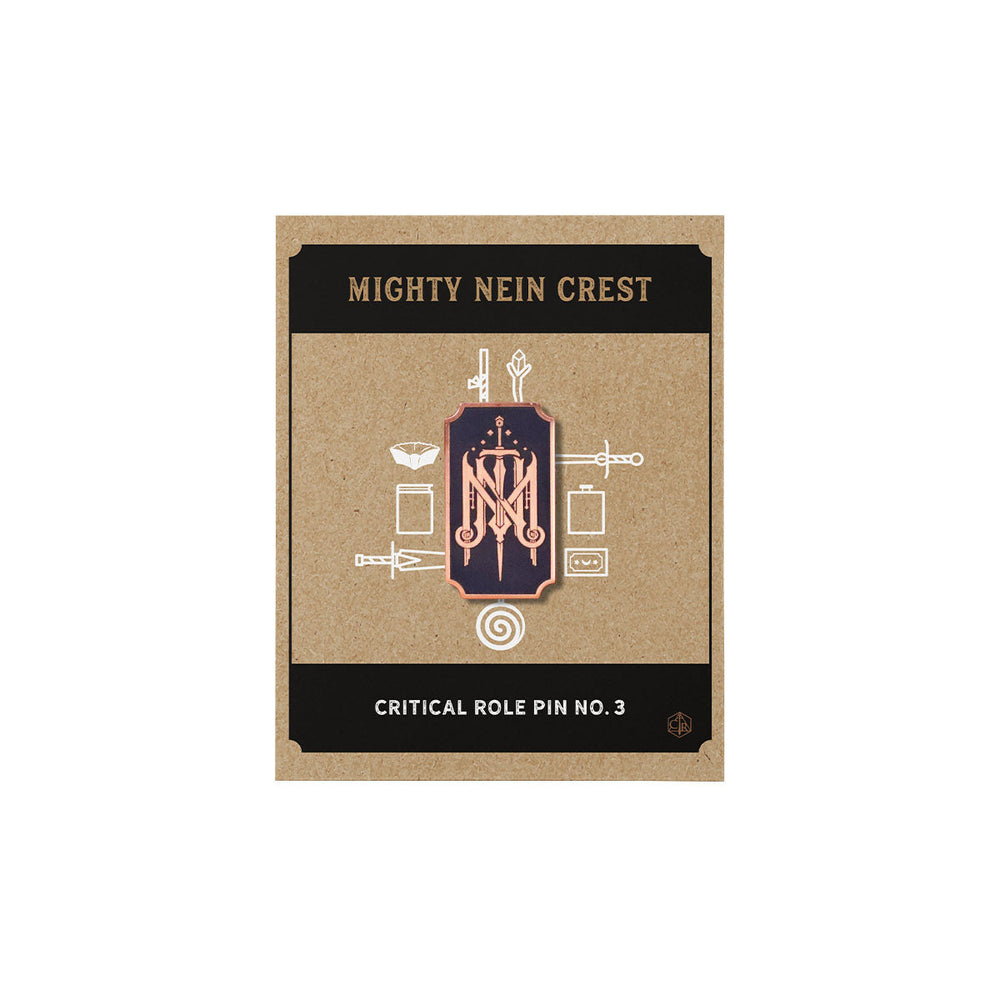Critical Role: Pin No. 3 - Mighty Nein Crest (ONLINE ORDER ONLY)