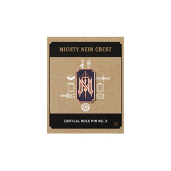 Critical Role: Pin No. 3 - Mighty Nein Crest (ONLINE ORDER ONLY)