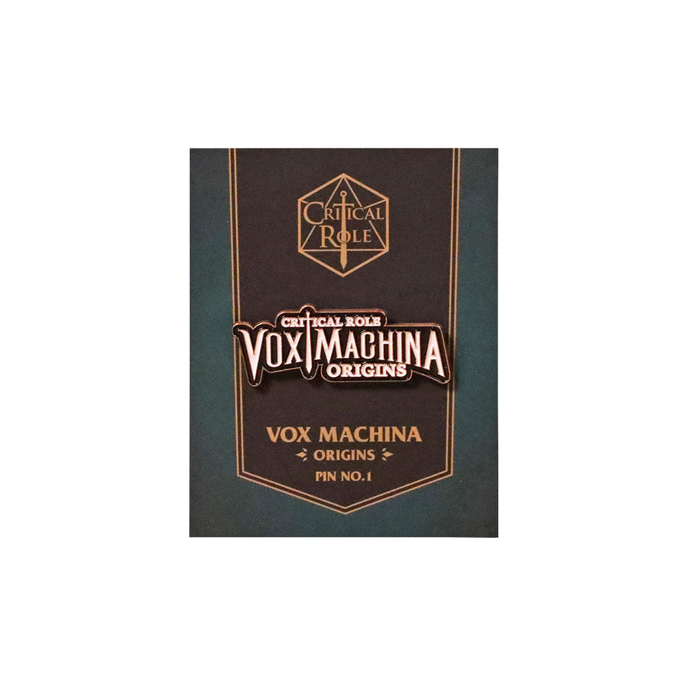 Critical Role: Vox Machina Origins Logo Pin (ONLINE ORDER ONLY)