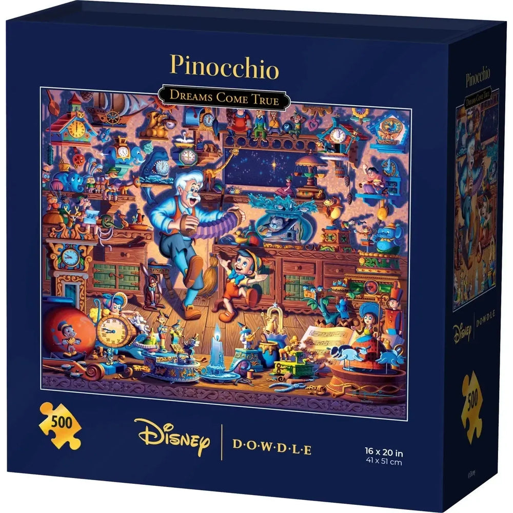 Pinocchio Dreams Come True 500 Piece Jigsaw Puzzle Disney x Dowdle (ONLINE ORDER ONLY)