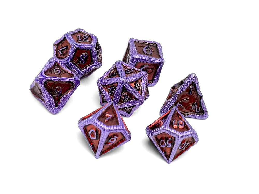 Pirate Dice - Davy Jones Locker 7 Piece RPG set Alloy Metal Dice (ONLINE ORDER ONLY)