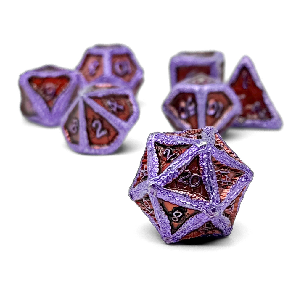 Pirate Dice - Davy Jones Locker 7 Piece RPG set Alloy Metal Dice (ONLINE ORDER ONLY)