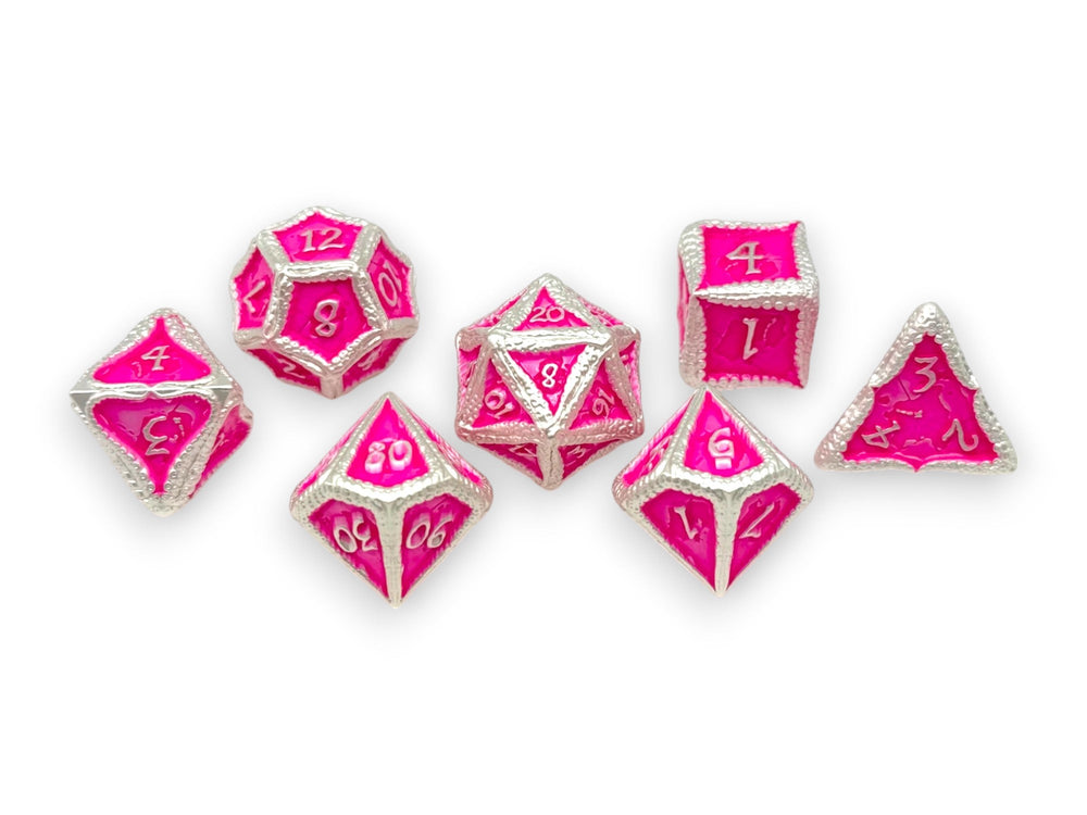 Pirate Dice - Man-O-War 7 Piece RPG set Alloy Metal Dice (ONLINE ORDER ONLY)