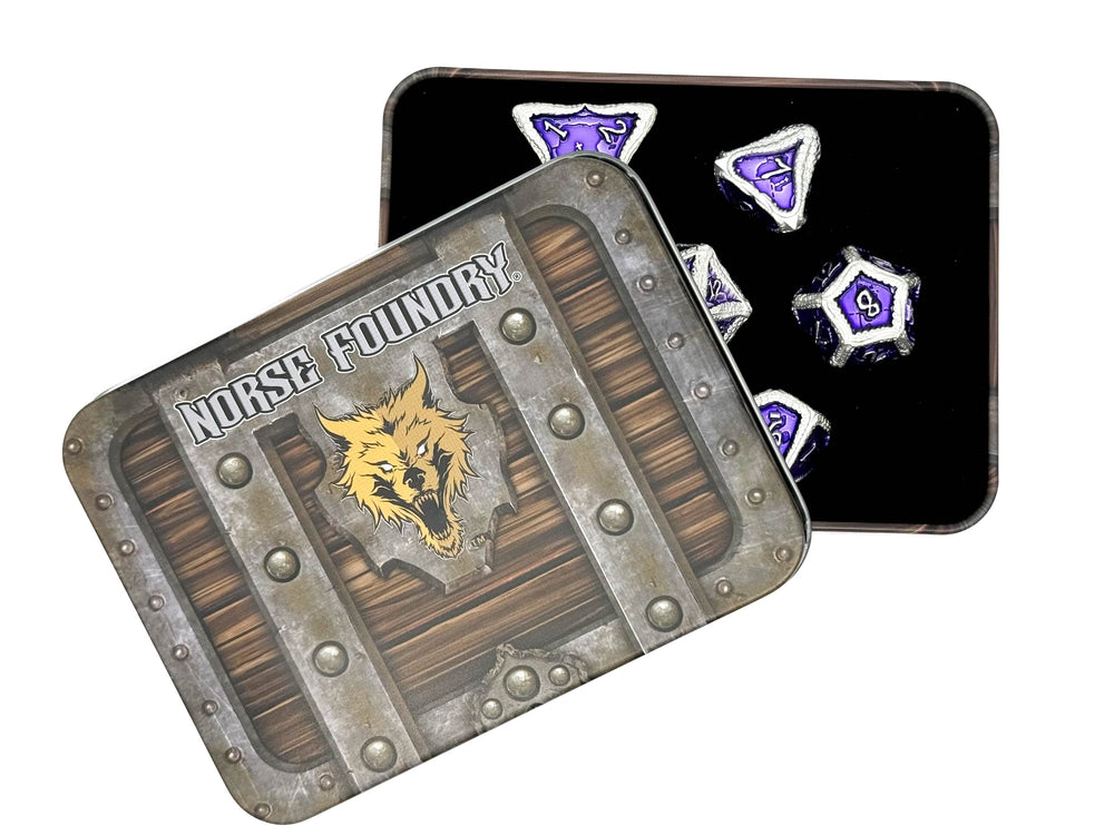 Pirate Dice - Parley 7 Piece RPG set Alloy Metal Dice (ONLINE ORDER ONLY)