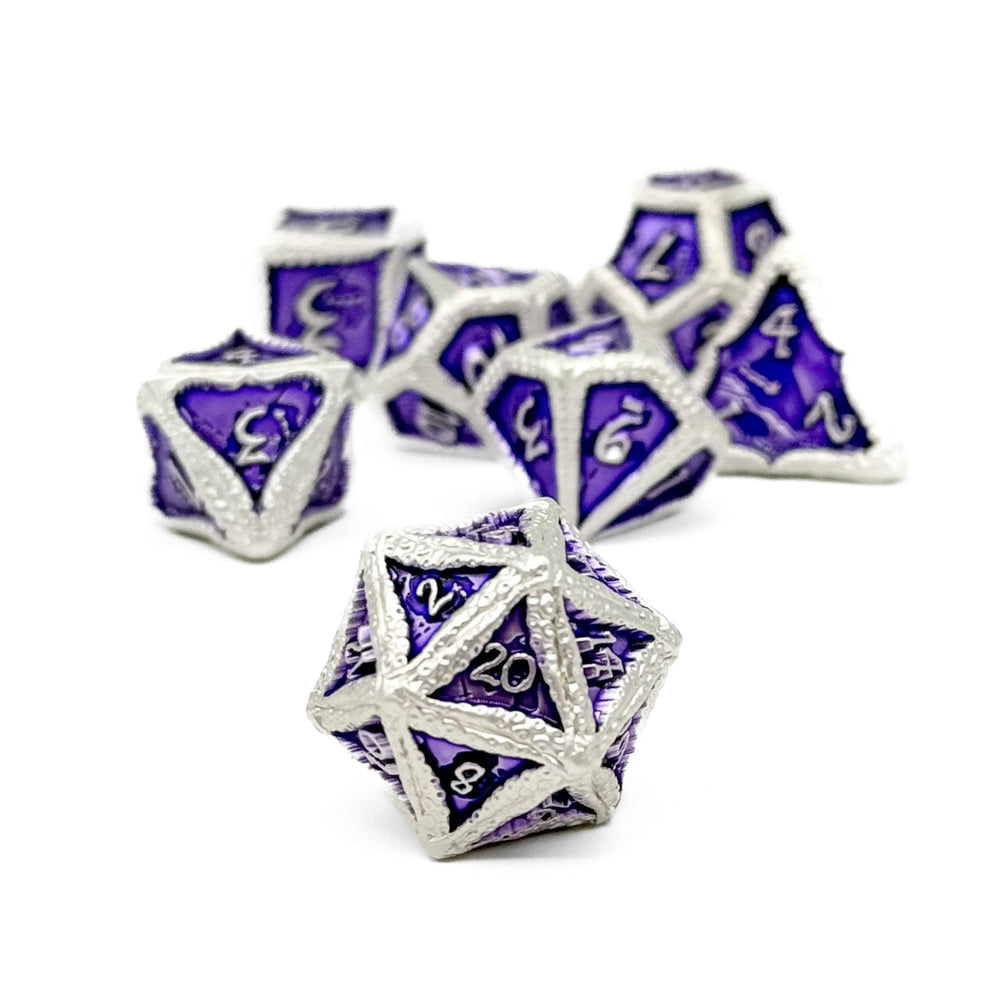 Pirate Dice - Parley 7 Piece RPG set Alloy Metal Dice (ONLINE ORDER ONLY)