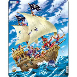 Pirates Celebrating 30 Piece Tray Jigsaw Puzzle Larsen
