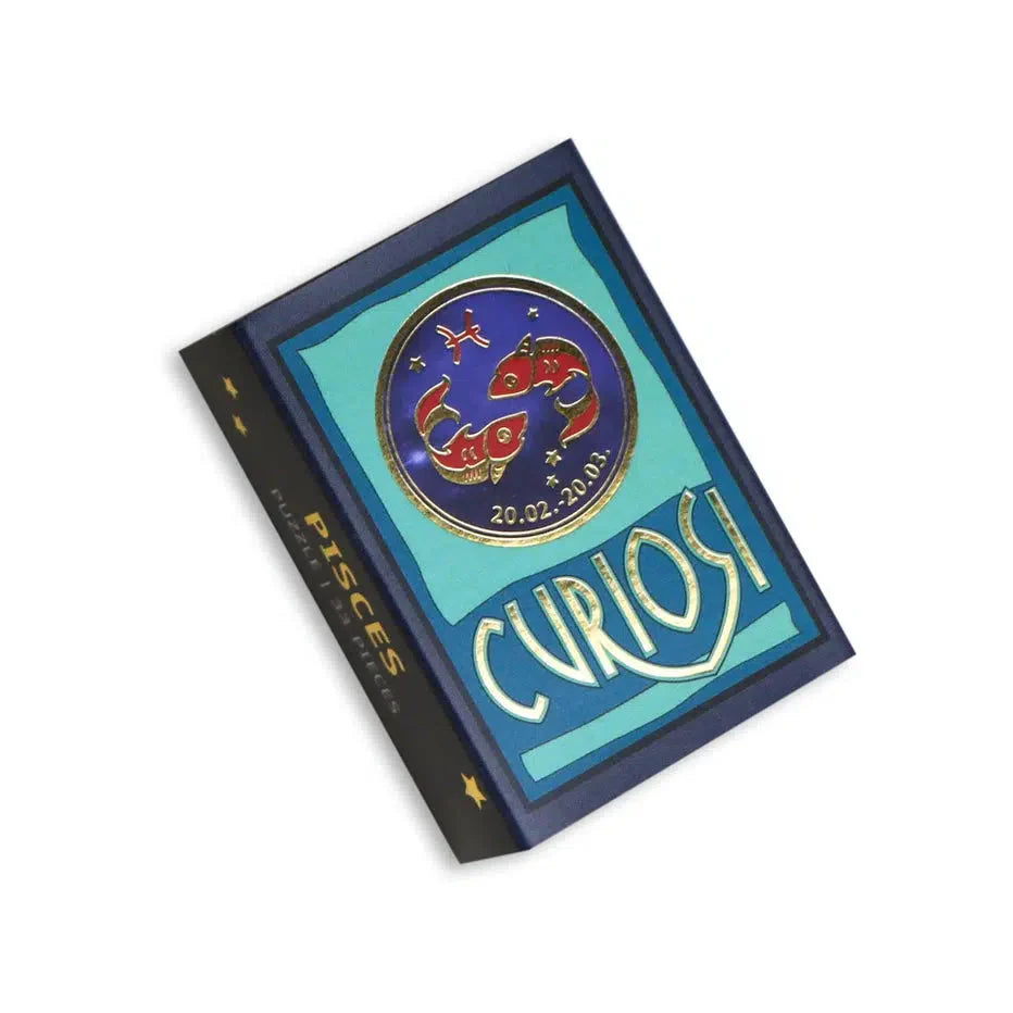 Pisces Zodiac 33 Piece Mini Matchbox Jigsaw Puzzle Curiosi (ONLINE ORDER ONLY)