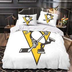 Pittsburgh Penguins Bedding Set Quilt Duvet Cover Without Filler (Online Order Only)