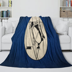 Pittsburgh Penguins Blanket Flannel Throw Kids Room Decoration (Online Order Only)