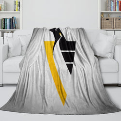 Pittsburgh Penguins Blanket Flannel Throw Kids Room Decoration (Online Order Only)