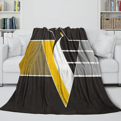 Pittsburgh Penguins Blanket Flannel Throw Kids Room Decoration (Online Order Only)
