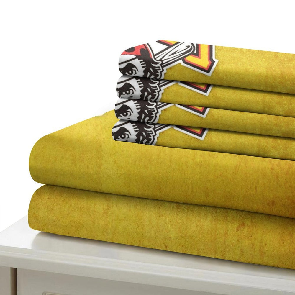 Pittsburgh Pirates Bedding Set Quilt Cover Without Filler (Online Order Only)