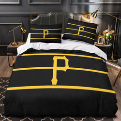 Pittsburgh Pirates Bedding Set Quilt Cover Without Filler (Online Order Only)