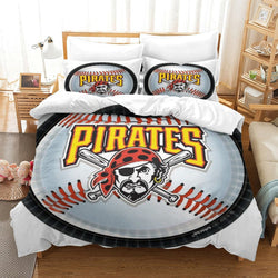 Pittsburgh Pirates Bedding Set Quilt Cover Without Filler (Online Order Only)