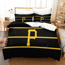 Pittsburgh Pirates Bedding Set Quilt Cover Without Filler (Online Order Only)