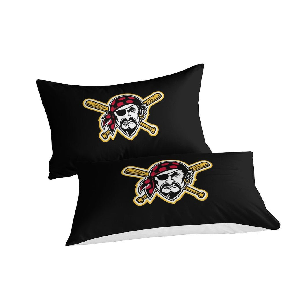 Pittsburgh Pirates Bedding Set Quilt Cover Without Filler (Online Order Only)