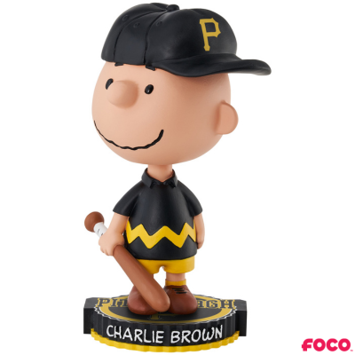Charlie Brown Peanuts Bighead MLB Bobbleheads (ONLINE ORDER ONLY)
