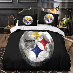 Pittsburgh Steelers Bedding Set Duvet Cover Without Filler (Online Order Only)