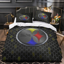 Pittsburgh Steelers Bedding Set Duvet Cover Without Filler (Online Order Only)