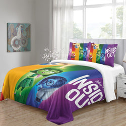 Pixar's Inside Out 2 Bedding Set Pattern Quilt Cover Without Filler (Online Order Only)
