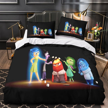 Pixar's Inside Out 2 Bedding Set Pattern Quilt Cover Without Filler (Online Order Only)
