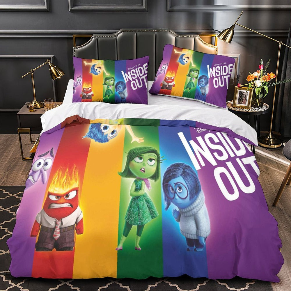 Pixar's Inside Out 2 Bedding Set Pattern Quilt Cover Without Filler (Online Order Only)
