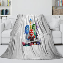 Pixar's Inside Out 2 Blanket Flannel Fleece Throw Room Decoration (Online Order Only)