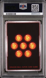 2022 DRAGON BALL SUPER MYTHIC BOOSTER BARDOCK, SRG/INSPRTN. #P-204 - PSA 9 (Online Order Only)