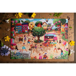 Place Des Fleurs (Flower Square) 1000 Piece Premium Jigsaw Puzzle Trevell (ONLINE ORDER ONLY)
