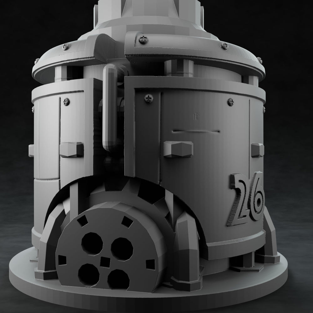 3D Printed Nafarrate Plasma Module Space Orcs 28 32 mm D&D (Online Only)