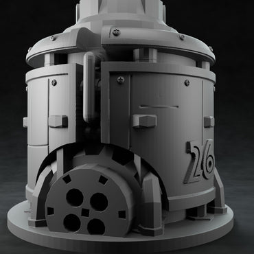 3D Printed Nafarrate Plasma Module Space Orcs 28 32 mm D&D (Online Only)