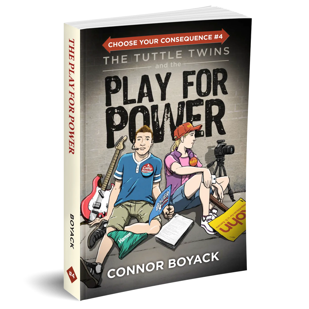 The Tuttle Twins and the Play for Power (ONLINE ORDER ONLY)