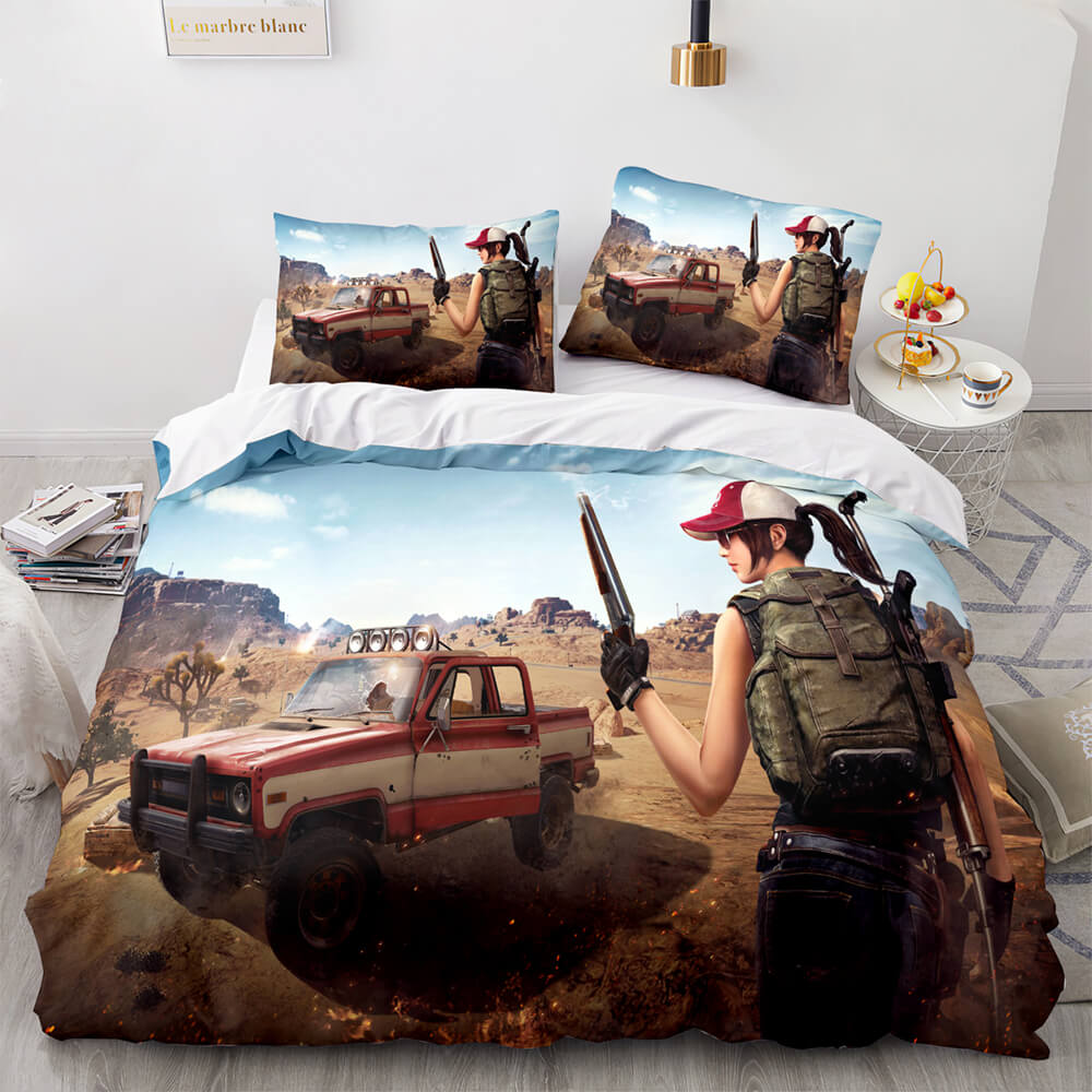 PlayerUnknown's Battlegrounds Bedding Sets Quilt Covers (Online Order Only)