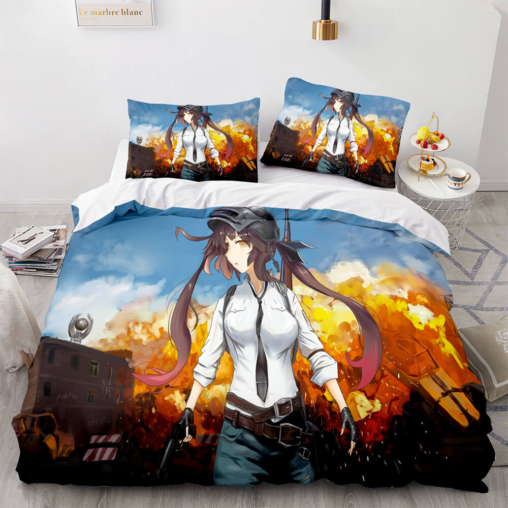 PlayerUnknown's Battlegrounds Bedding Sets Quilt Covers (Online Order Only)