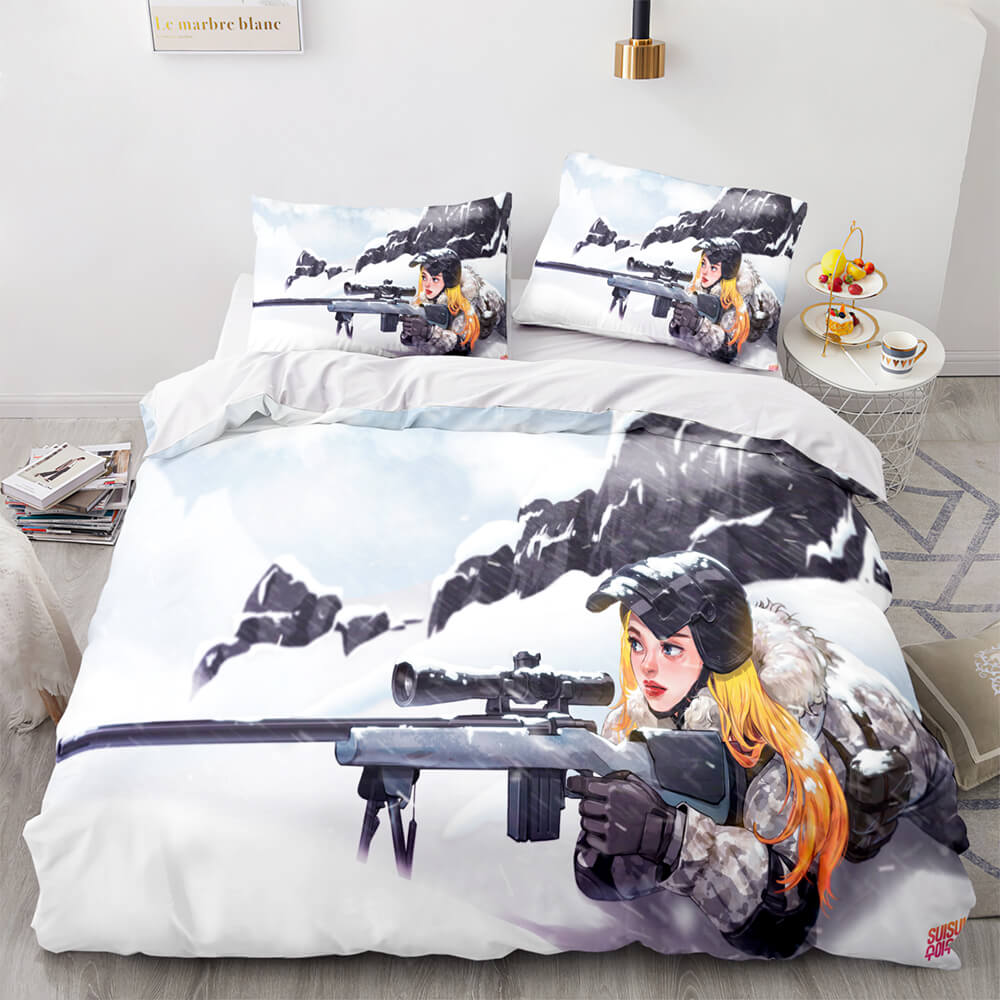 PlayerUnknown's Battlegrounds Cosplay Bedding Sets Quilt Covers Without Filler (Online Order Only)