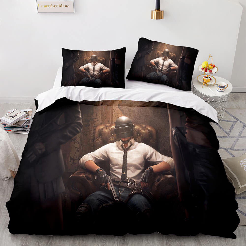 PlayerUnknown's Battlegrounds Cosplay Bedding Sets Quilt Covers Without Filler (Online Order Only)