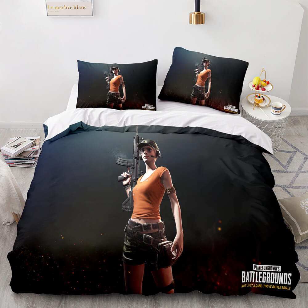 PlayerUnknown's Battlegrounds Cosplay Bedding Sets Quilt Covers Without Filler (Online Order Only)