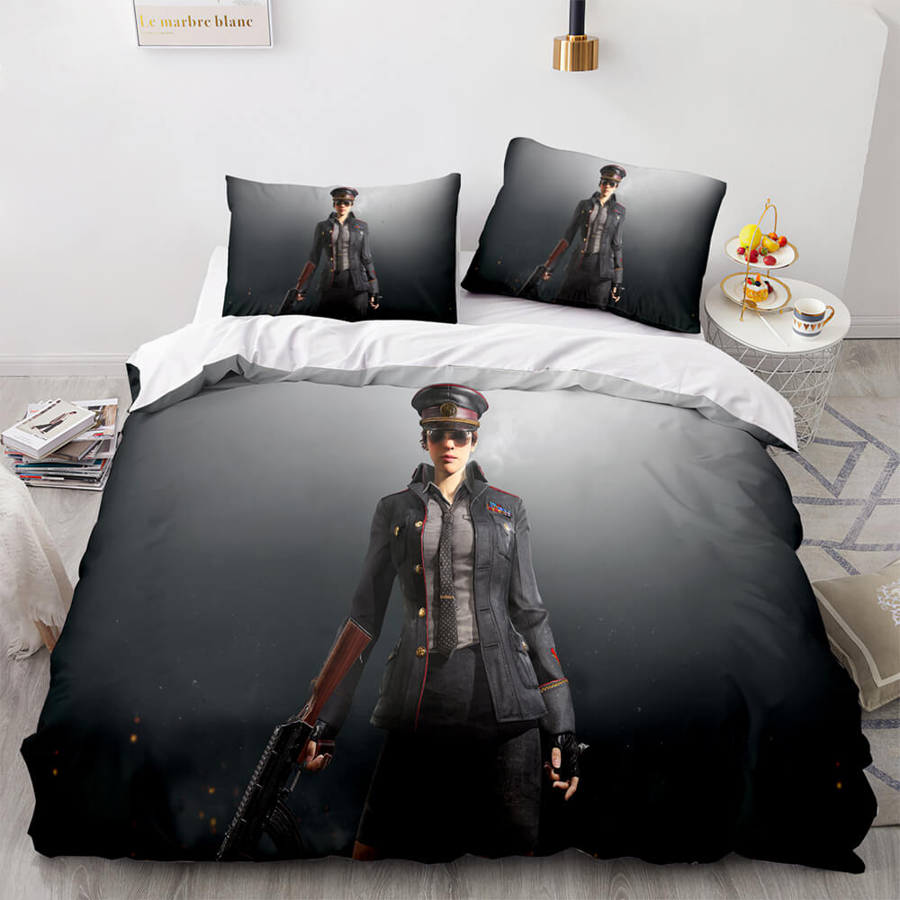 PlayerUnknown's Battlegrounds Cosplay Bedding Sets Quilt Covers Without Filler (Online Order Only)