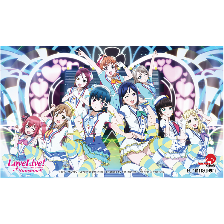 Officially Licensed Love Live! Sunshine! Standard Playmat - Azora Jumping Heart