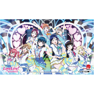 Officially Licensed Love Live! Sunshine! Standard Playmat - Azora Jumping Heart