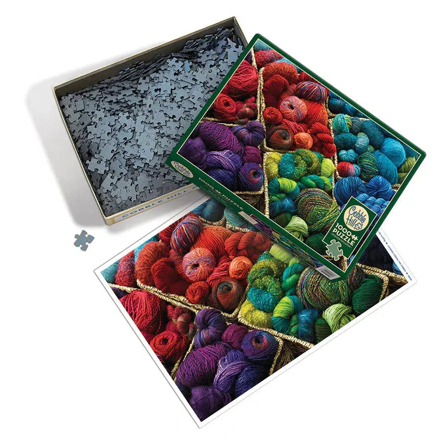 Plenty of Yarn 1000 Piece Jigsaw Puzzle Cobble Hill (ONLINE ORDER ONLY)