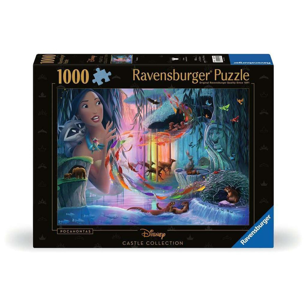 Pocahontas "Disney Castle Collection" 1000 Piece Jigsaw Puzzle Ravensburger (ONLINE ORDER ONLY)