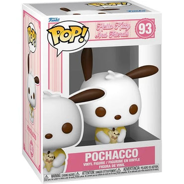 Hello Kitty and Friends Pochacco with Dessert Funko Pop! Vinyl Figure #93 with Funko Protector (Online Order Only)