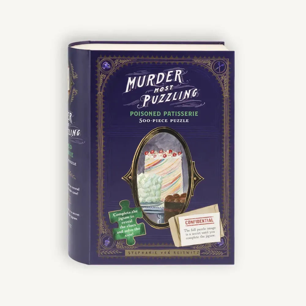 Poisoned Patisserie 500 Piece Murder Mystery Jigsaw Puzzle Chronicle