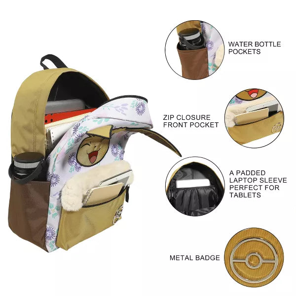 Pokémon Eevee 17” Laptop Backpack (Online Order Only)