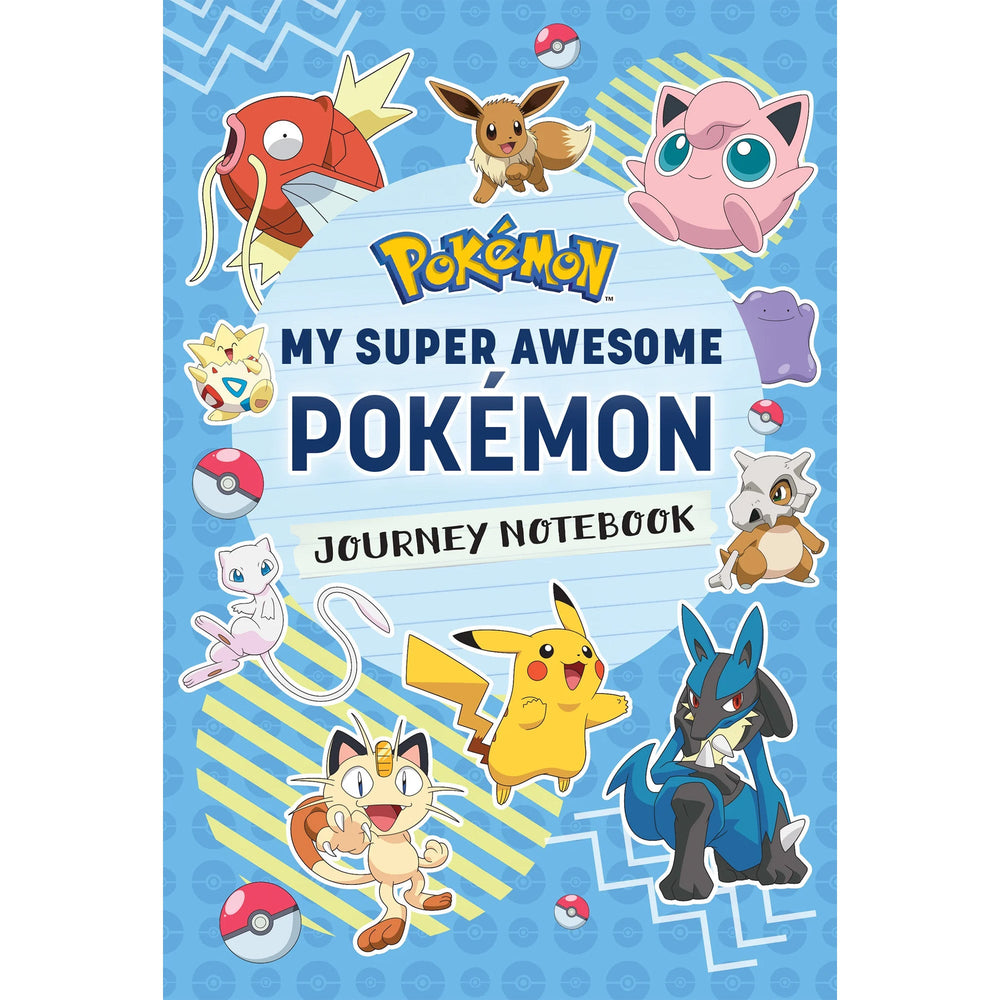 Pokémon: My Super Awesome Pokémon Journey Notebook (ONLINE ORDER ONLY)