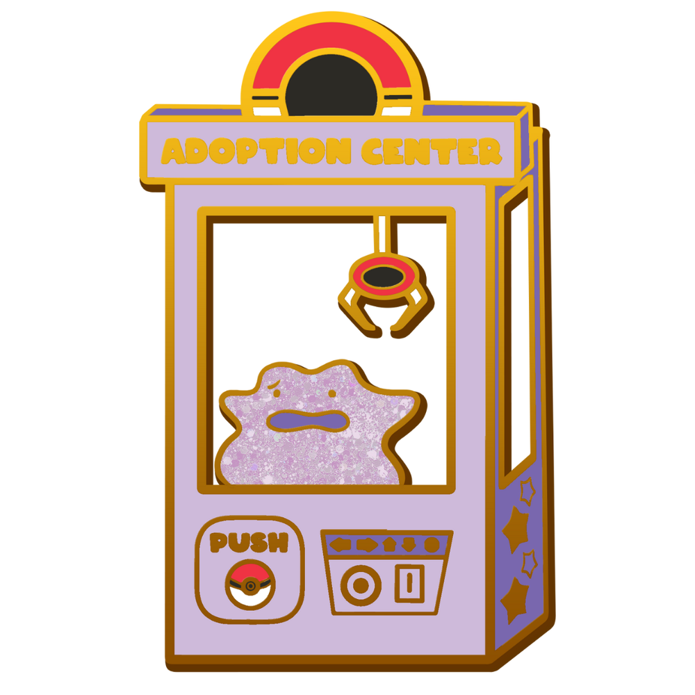 Pokemon: Ditto Adoption Center Enamel Pin (ONLINE ORDER ONLY)